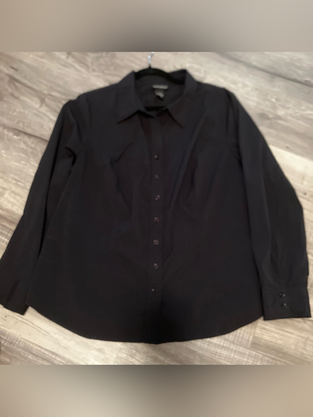 Lane Bryant Black professional office wear Women's Blouse